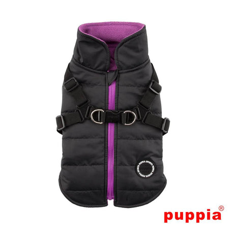 Puppia Mountaineer Jacket Harness Black - Premium Hondenkleding > hondenjas from Puppia - Just €66.99! Shop now at Frenkiezdogshop