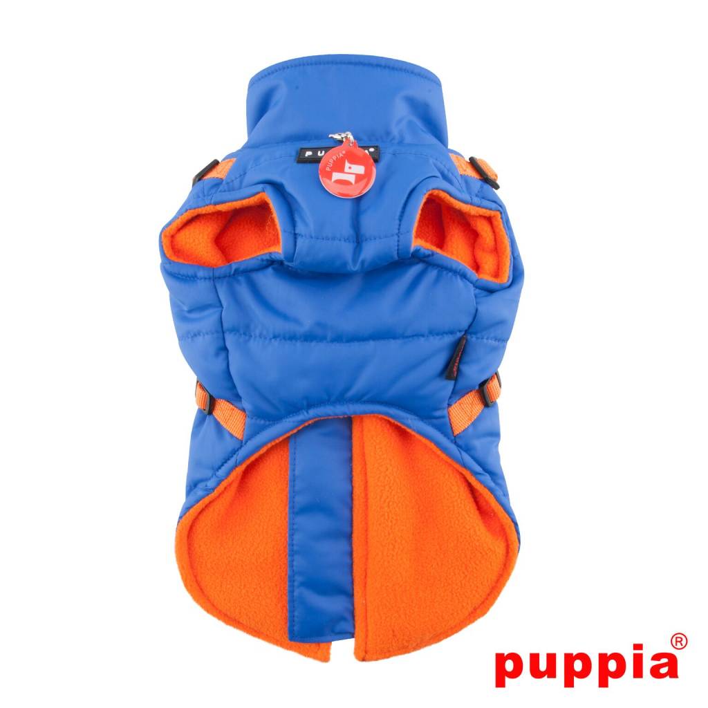 Puppia Mountaineer Jacket Harness Royal Blue - Premium Hondenkleding > hondenjas from Puppia - Just €66.99! Shop now at Frenkiezdogshop