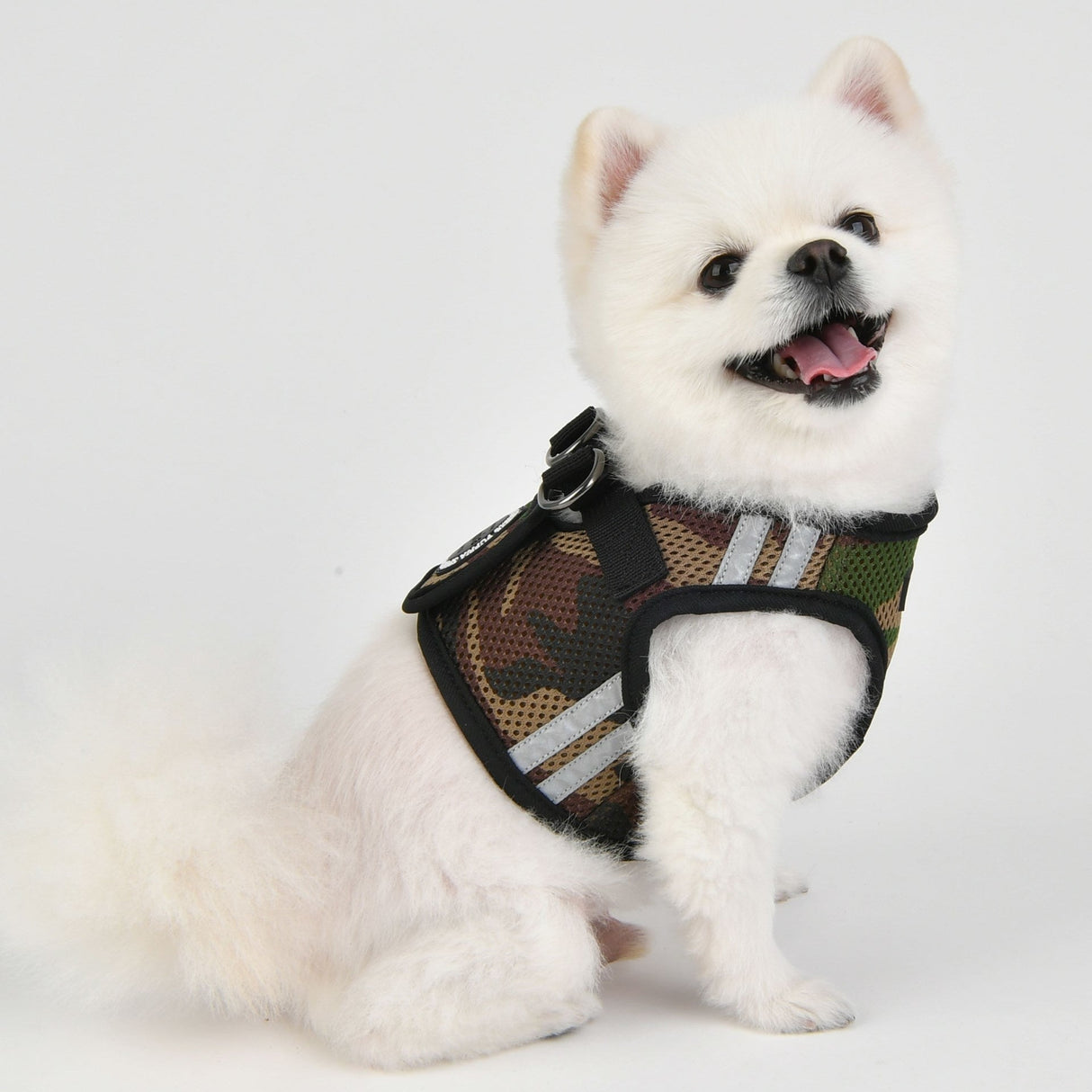 Puppia Soft Vest Harness PRO model B Camo - Premium hondentuig > honden harnas from Puppia - Just €23.99! Shop now at Frenkiezdogshop