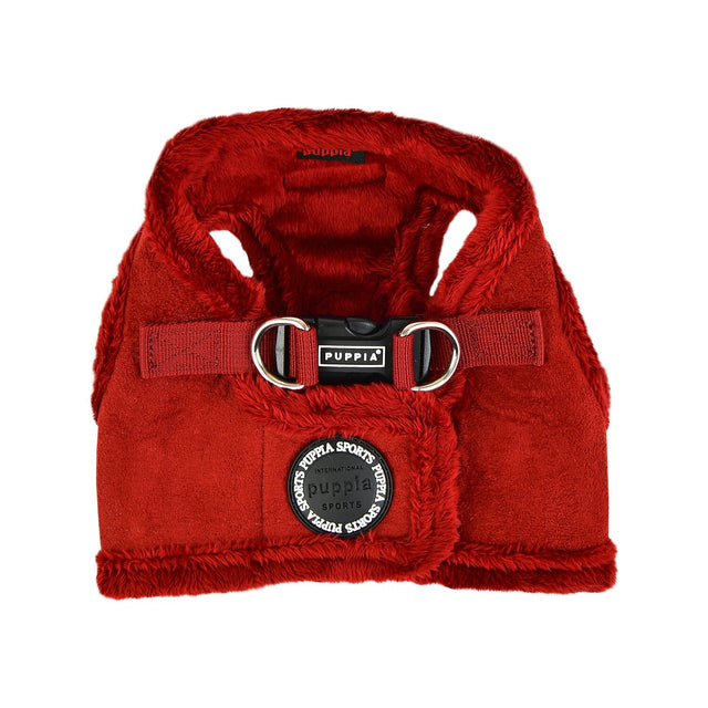 Puppia Terry Vest Harness model B wine - Premium hondentuig > honden harnas from Puppia - Just €30.99! Shop now at Frenkiezdogshop