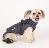 Puppia Donavan Jacket Harness Grey - Premium Hondenkleding > hondenjas from Puppia - Just €81.99! Shop now at Frenkiezdogshop