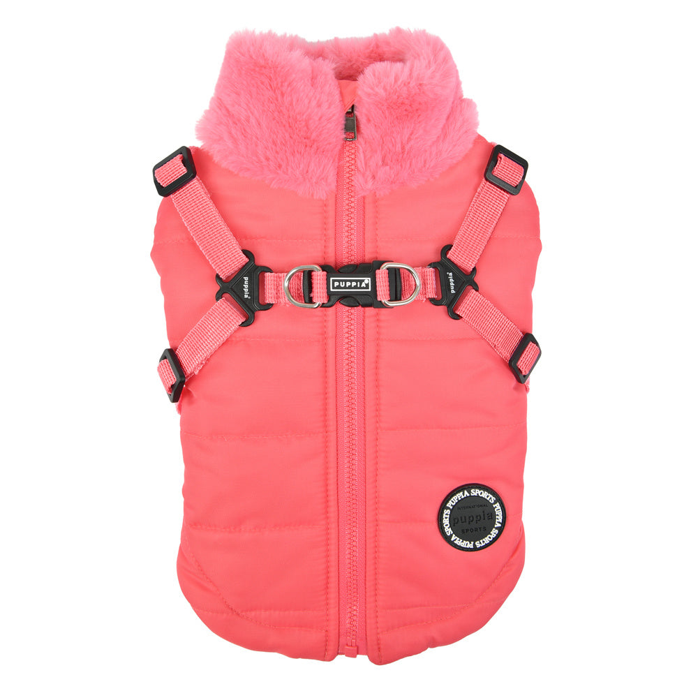 Puppia Donavan Jacket Harness Pink - Premium Hondenkleding > hondenjas from Puppia - Just €81.99! Shop now at Frenkiezdogshop