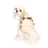 Puppia Cotton Touch Harness Jumper Beige - Premium Hondenkleding > hondenjas from Puppia - Just €67.99! Shop now at Frenkiezdogshop