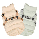 Puppia Cotton Touch Harness Jumper Beige - Premium Hondenkleding > hondenjas from Puppia - Just €67.99! Shop now at Frenkiezdogshop