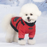 Puppia Stratus Jacket Harness Red - Premium Hondenkleding > hondenjas from Puppia - Just €92.99! Shop now at Frenkiezdogshop