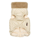 Puppia Dia Quilted Vest Jumper harnas hondenjas Beige - Premium Hondenkleding > hondenjas from Puppia - Just €60! Shop now at Frenkiezdogshop