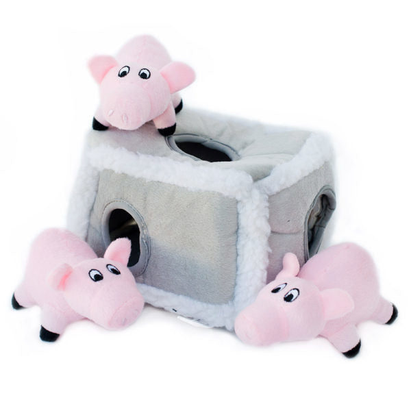 Zippy Paws Burrow - Pig Pen - Premium Hondenspeeltje > Hondenspeelgoed from Zippy Paws - Just €16.99! Shop now at Frenkiezdogshop