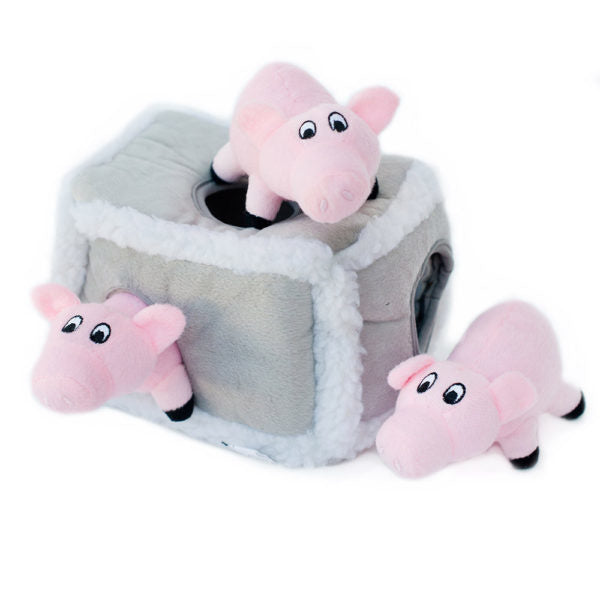 Zippy Paws Burrow - Pig Pen - Premium Hondenspeeltje > Hondenspeelgoed from Zippy Paws - Just €16.99! Shop now at Frenkiezdogshop